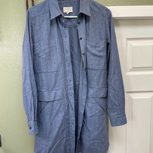 BILLY REID Button Dress, Size S